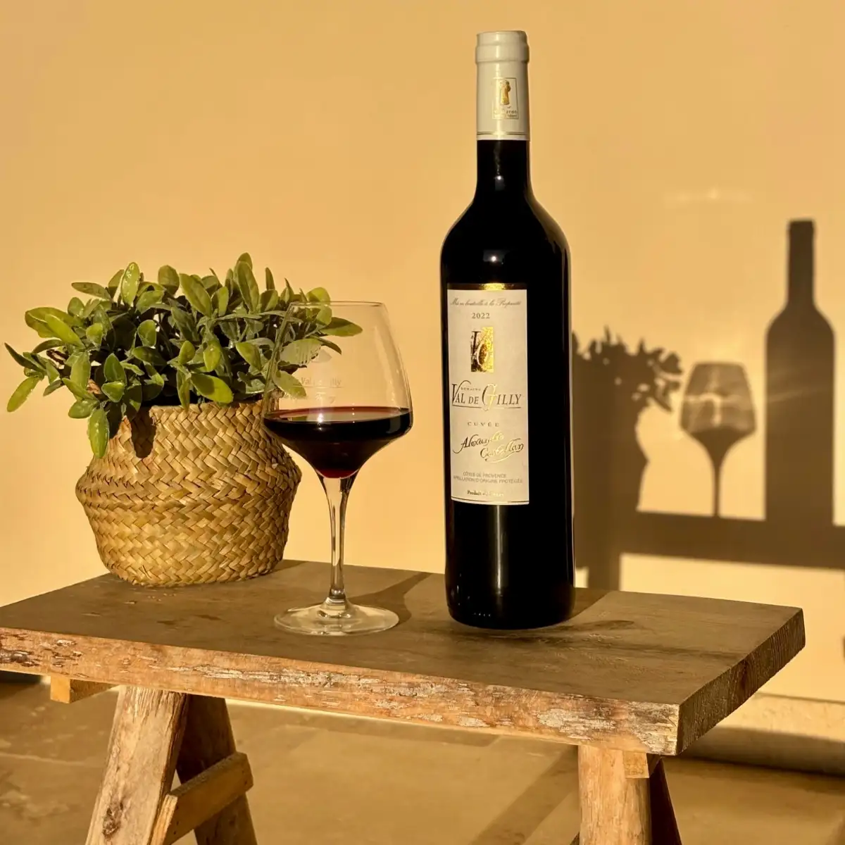 Cuvée Alexandre Castellan. Frais de port inclus, Carton de 6 bouteilles.